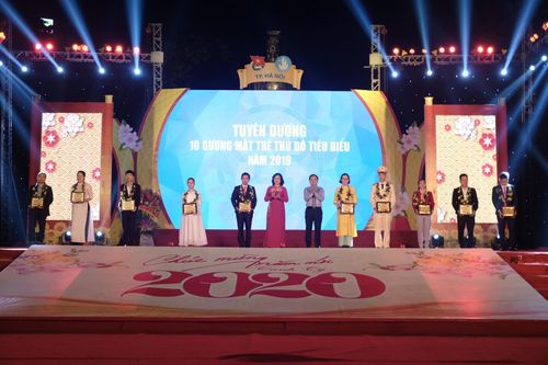 Tuyên dương 10 gương mặt trẻ Thủ đô tiêu biểu năm 2019