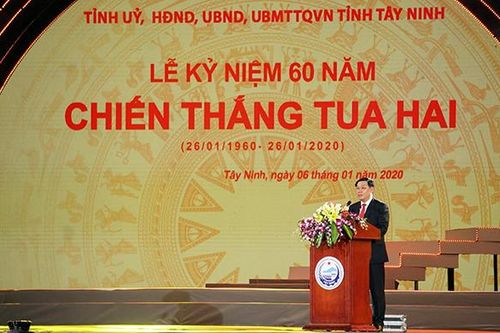 Tây Ninh: Kỷ niệm 60 năm chiến thắng Tua Hai