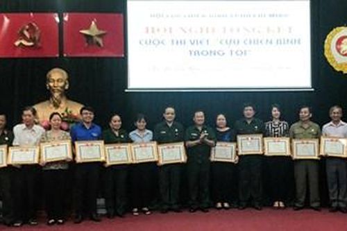 Trao giải cuộc thi viết 'Cựu chiến binh trong tôi'