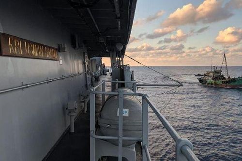 Indonesia tuần tra vùng biển Natuna