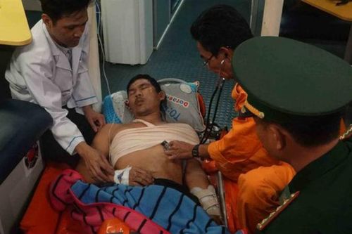 Thuyền viên bị tai nạn lao động trên biển được cứu sống