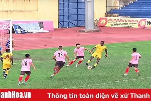Giao hữu trước mùa giải 2020: Tân binh ghi bàn, Thanh Hóa đánh bại Hồng Lĩnh Hà Tĩnh