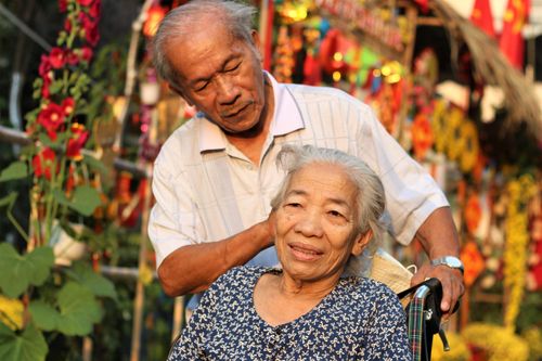 Đường hoa đầu tiên trong bệnh viện ở TP.HCM
