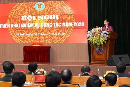 Chủ tịch QH Nguyễn Thị Kim Ngân dự hội nghị triển khai công tác của Kiểm toán Nhà nước