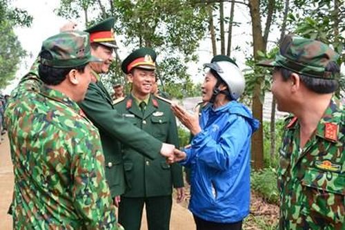 Tiến hành hiệu quả công tác dân vận, đẩy nhanh tiến độ thi công
