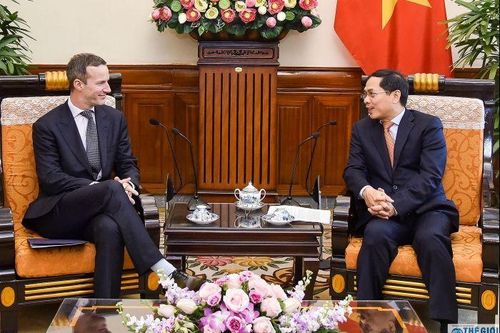 Thứ trưởng Thường trực Bùi Thanh Sơn tiếp Giám đốc DFC Hoa Kỳ