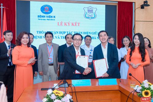 Trường Đại học Y Hà Nội hợp tác toàn diện với Bệnh viện K để nâng cao chất lượng đào tạo và phục vụ người bệnh