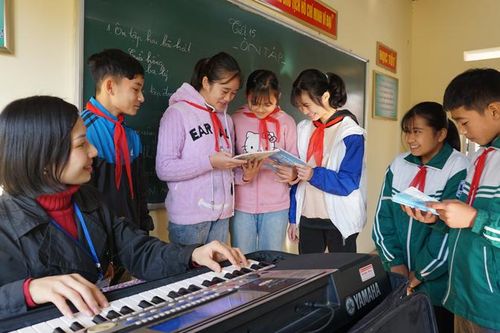 Cô giáo say mê với nghề