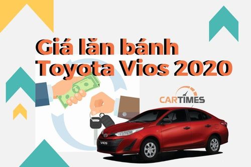 Giá lăn bánh xe Toyota Vios 2020