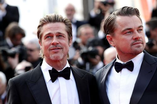 Những lần đứng chung khung hình của Leonardo DiCaprio và Brad Pitt