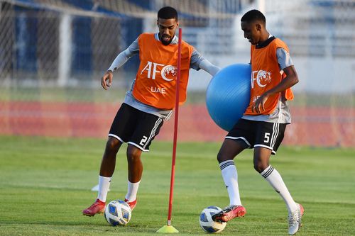 U23 UAE tập bê bóng chạy lắt léo trước ngày gặp Việt Nam