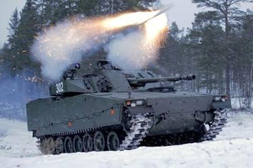 Tên lửa Spike lần đầu được thử nghiệm trên xe CV90