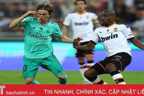 Thắng dễ Valencia, Real vào chung kết Siêu cúp Tây Ban Nha