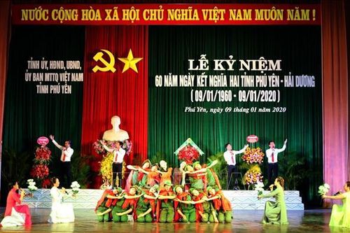 Kỷ niệm 60 năm Ngày kết nghĩa hai tỉnh Phú Yên - Hải Dương