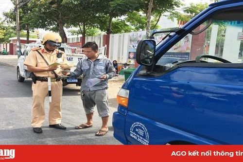 Phòng Cảnh sát Giao thông đường bộ - Công an An Giang triển khai thực hiện Nghị định 100/2019/NĐ- CP