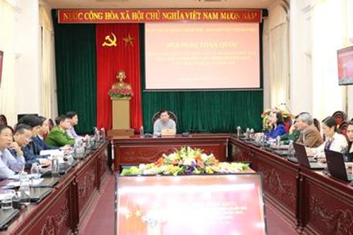 Hội nghị trực tuyến toàn quốc triển khai công tác dân vận năm 2020