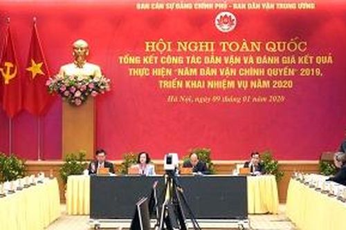 Triển khai hiệu quả 'Năm dân vận chính quyền' 2020