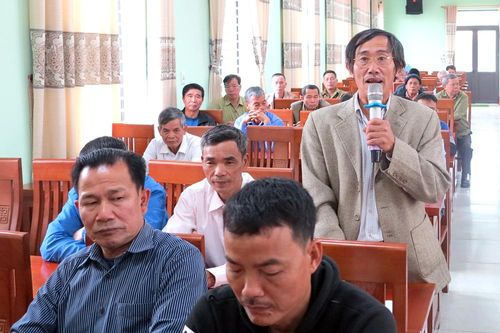 Đại biểu HĐND tỉnh tiếp xúc cử tri tại Yên Lập