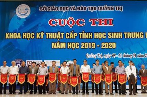 100 dự án được tham gia vòng thi chính thức Cuộc thi Khoa học kĩ thuật cấp tỉnh học sinh trung học năm học 2019- 2020