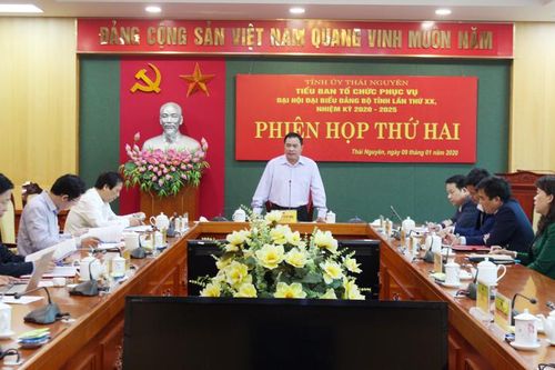 Kiểm điểm công tác phục vụ Đại hội Đảng bộ tỉnh lần thứ XX