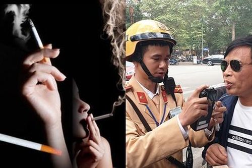 Làm gì để không bị phạt oan khi uống nước tăng lực, hút thuốc gây nồng độ cồn dương tính?