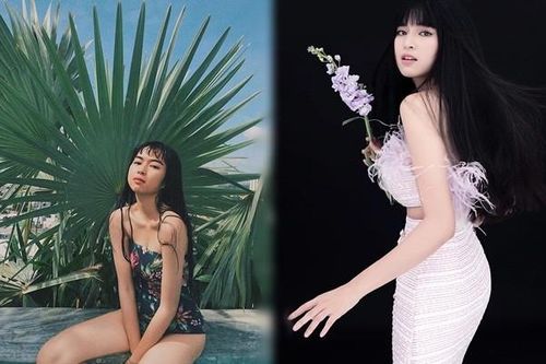 Trà Long 'Mắt biếc' xinh đẹp gợi cảm ở ngoài đời