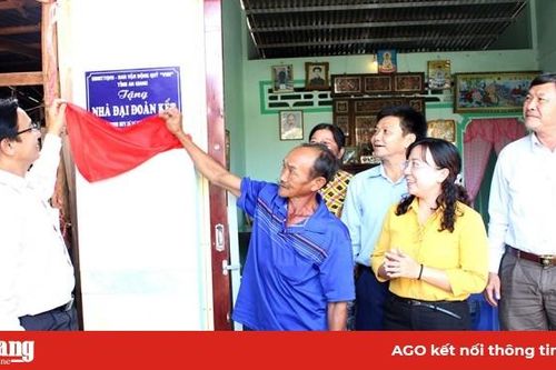 An Giang: Xuân về bên những ngôi nhà Đại đoàn kết