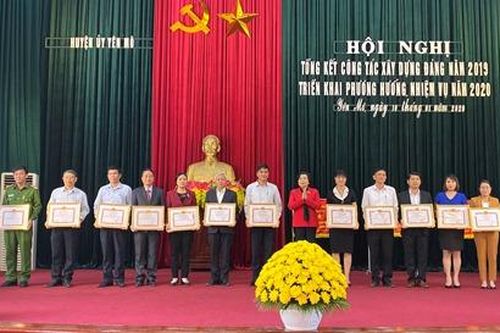 Huyện ủy Yên Mô triển khai công tác xây dựng Đảng năm 2020