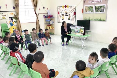 Trường Mầm non Hợp Hòa: Nỗ lực thi đua 'Dạy tốt, học tốt'