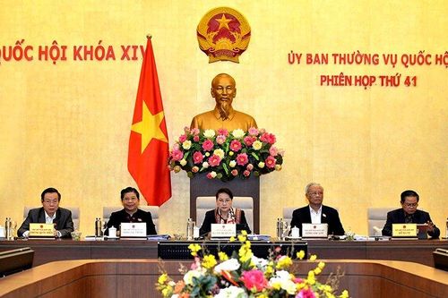 Bế mạc phiên họp thứ 41 của Ủy ban Thường vụ Quốc hội