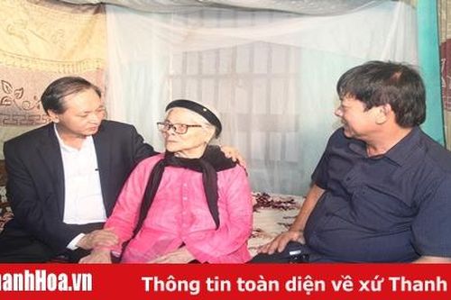 Phó Chủ tịch Thường trực UBND tỉnh Nguyễn Đức Quyền thăm, kiểm tra tình hình sản xuất, đời sống nhân dân huyện Tĩnh Gia