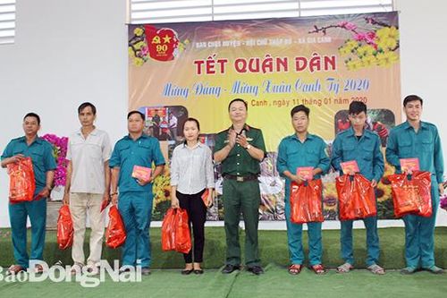 Trên 1,3 tỷ đồng Tết quân dân 'Mừng Đảng - mừng Xuân Canh Tý 2020'