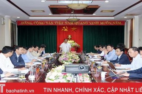 Ban Thường vụ Tỉnh ủy Hà Tĩnh hoàn thành kiểm điểm công tác lãnh đạo, chỉ đạo