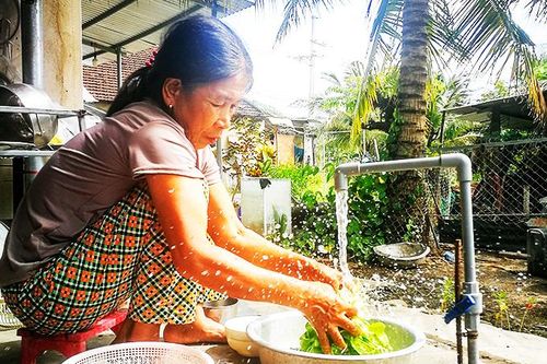 Niềm vui có nước sạch