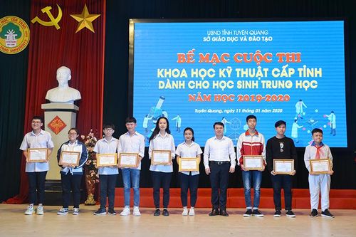 142 sản phẩm, dự án đoạt giải cuộc thi Khoa học, kỹ thuật cấp tỉnh