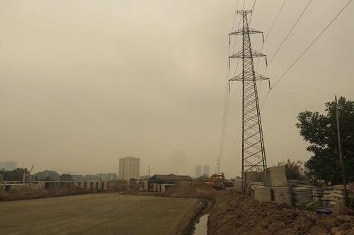 Hoài Đức hạ ngầm đường dây điện cao thế 220kV