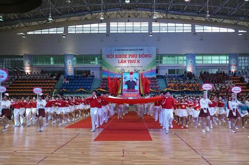34 trường học tham gia Hội khỏe Phù Đổng quận Hai Bà Trưng