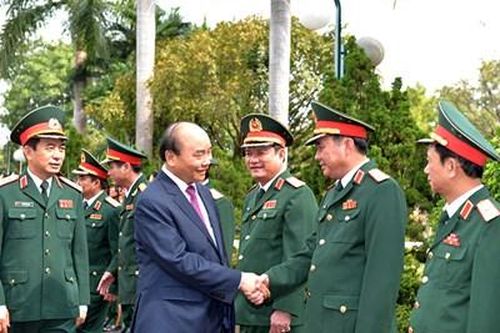 Thủ tướng Nguyễn Xuân Phúc thăm và làm việc tại Bộ tư lệnh Quân khu 5