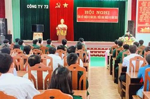 Công ty 72 (Binh đoàn 15): Tổ chức Hội nghị triển khai nhiệm vụ năm 2020