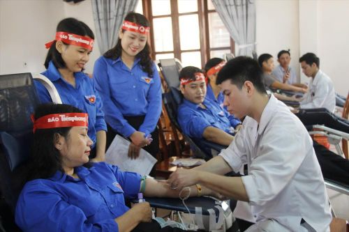 Nghìn dòng máu đong đầy sức trẻ
