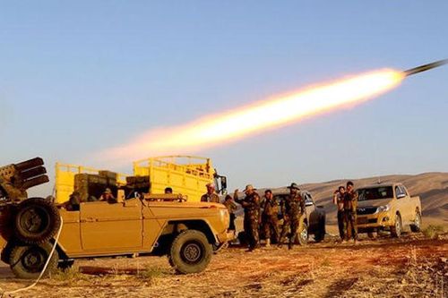 Căn cứ không quân Iraq bị bắn rocket, 4 sĩ quan bị thương