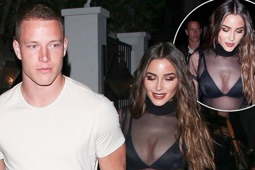 Hoa hậu Olivia Culpo mặc xuyên thấu, quyến rũ hết nấc bên bạn trai mới