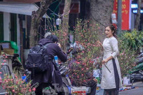 Không khí Tết ngập tràn phố phường Thủ đô