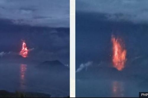 Núi lửa Philippines phun trào, cảnh báo nguy hiểm