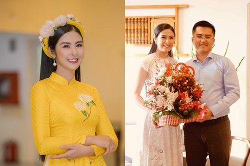 Phản ứng bất ngờ của Hoa hậu Ngọc Hân sau khi lộ ảnh dạm ngõ với bạn trai lâu năm