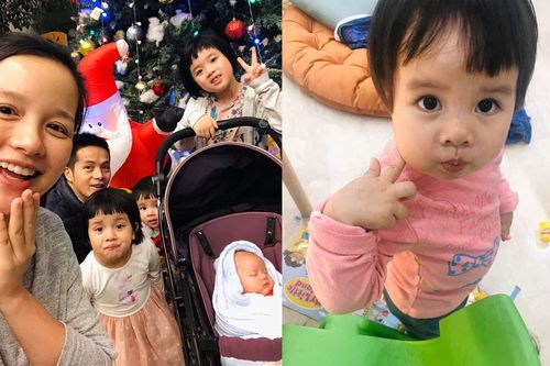 Ngủ quên nửa tiếng, MC Minh Trang 'dở khóc dở cười' chứng kiến cảnh hai con gái nhỏ cầm kéo tự cắt tóc lẫn nhau
