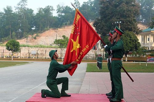 Lễ tiễn quân nhân hoàn thành nghĩa vụ quân sự tại ngũ năm 2020