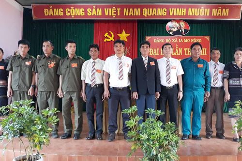 Đại hội thí điểm Đảng bộ xã Ia Mơ Nông