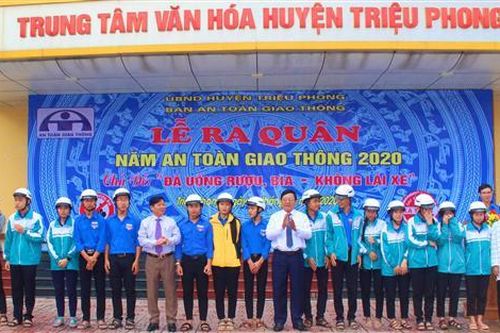 Triệu Phong: Ra quân Năm An toàn giao thông 2020