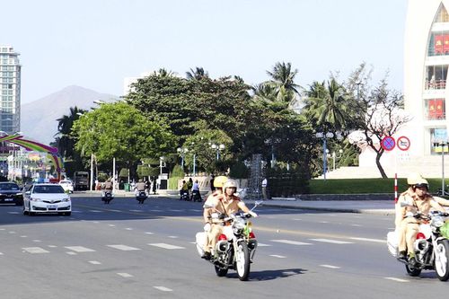 Xuất quân bảo đảm trật tự ATGT Hội nghị hẹp các Bộ trưởng Ngoại giao ASEAN 2020